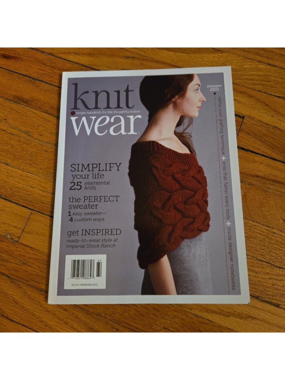 Knit Wear Premiere 2011 Issue Magazine Knitting Sweaters